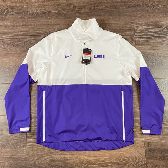 Nike Other - Nike LSU Tiger Half-Zip Coaches Jacket Size: L